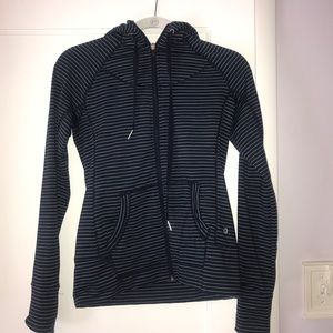navy blue zip up